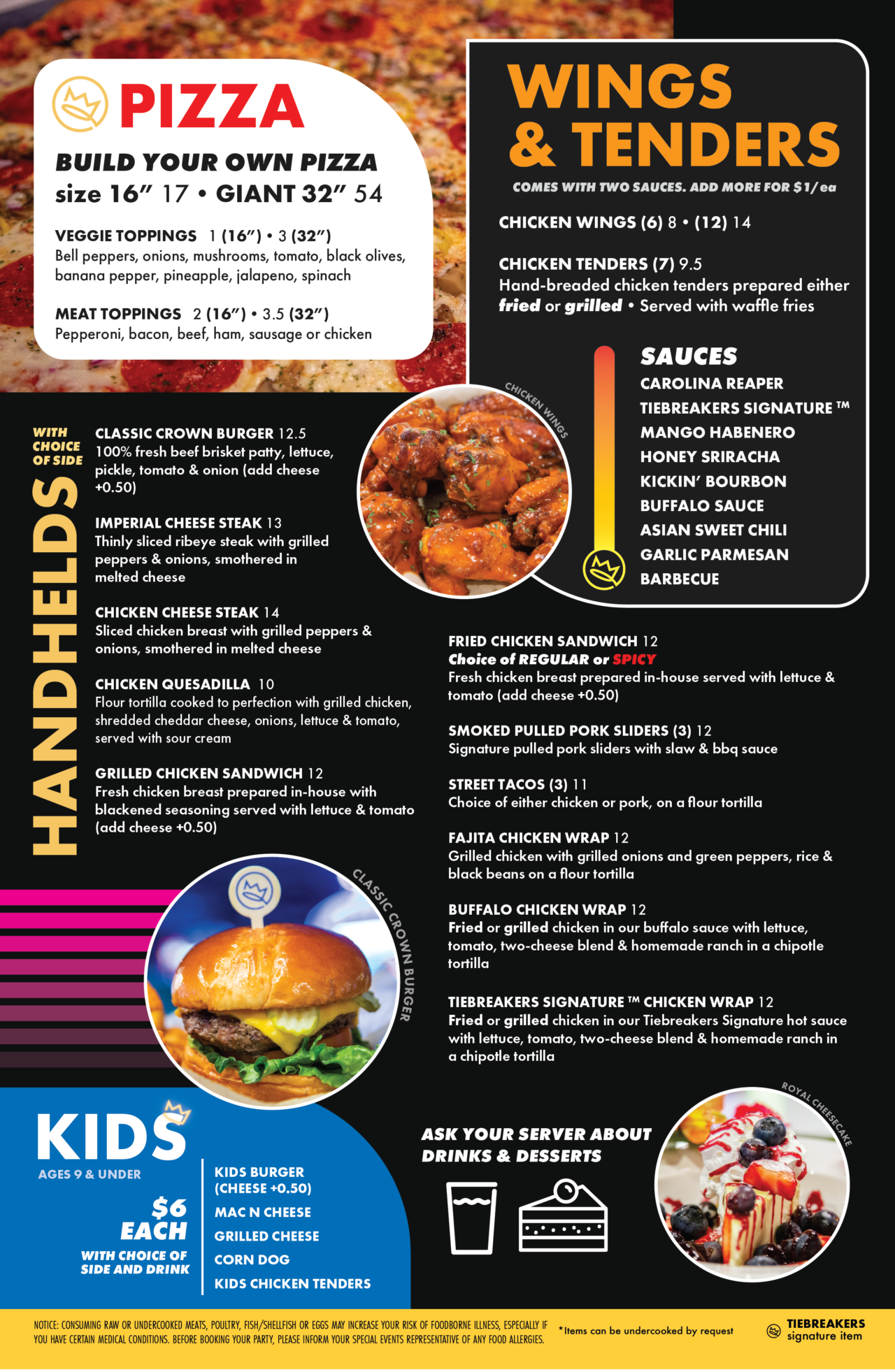 Attractions Tiebreakers