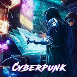 Cyberpunk Hologate VR