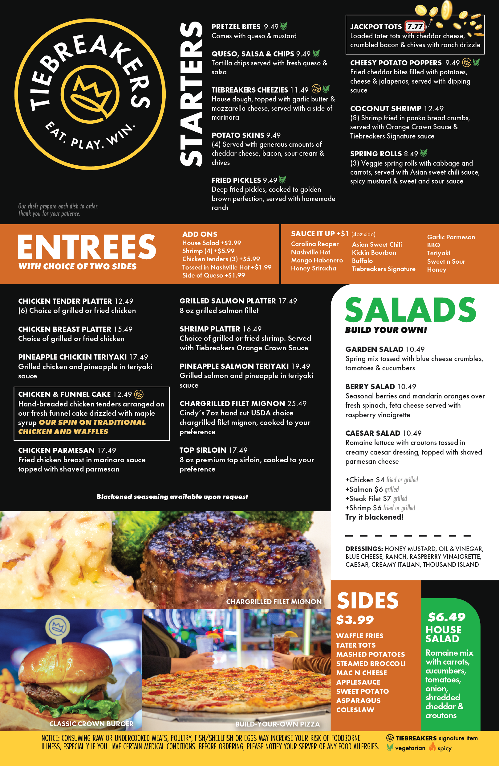 Pricing - Tiebreakers